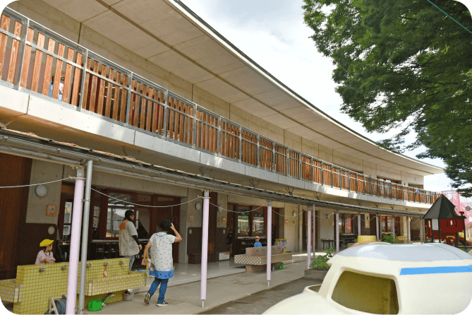 広い園舎・園庭でのびのび保育ができる!